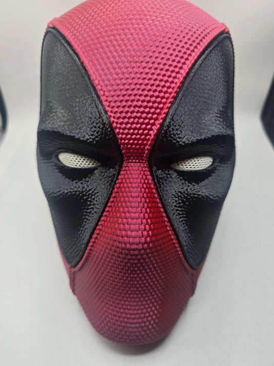 3D Printed Deadpool Mask | Wearable & Display Cosplay Helmet | Custom Colors
