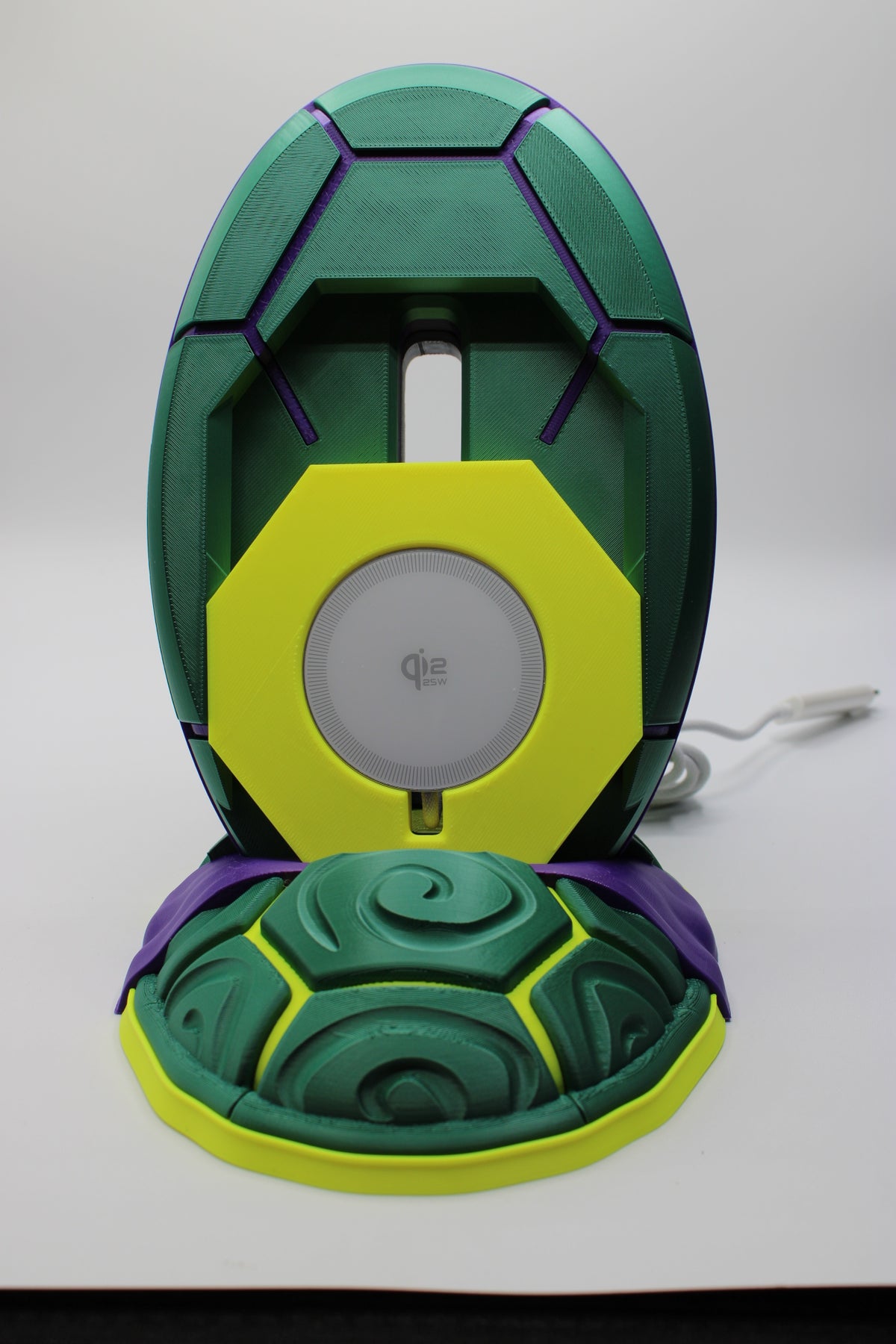 Charger shown in a second character color