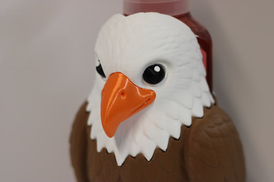 Bald Eagle Bath & Body Works Soap Holder – 3D Printed Patriotic Bottle Cozy