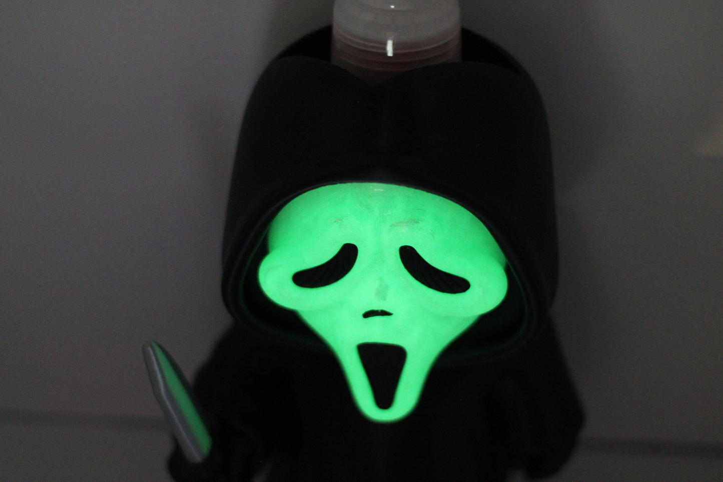 Ghostface Bath & Body Works Soap Holder – Glow-in-the-Dark 3D Printed Horror Bottle Cozy