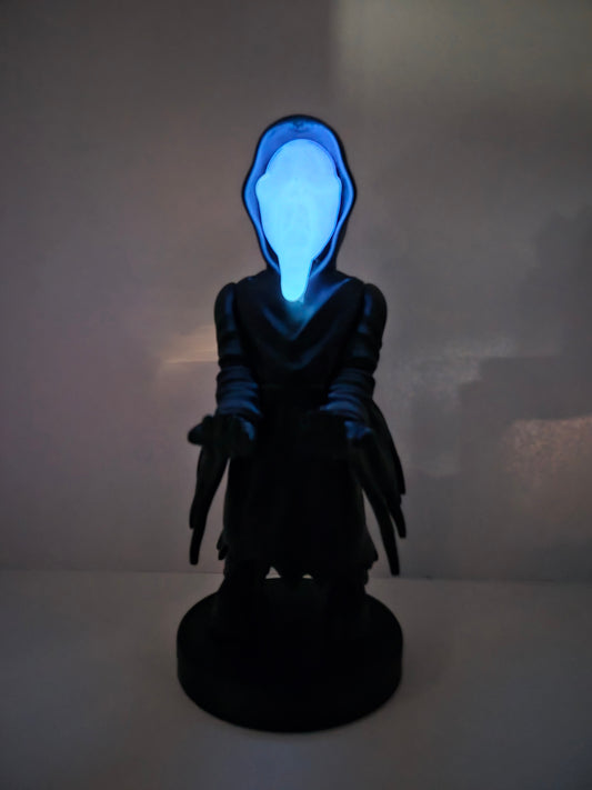 Phantom controller stand holding a game controller