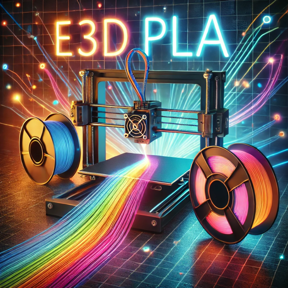 E3d Printing Silk PLA