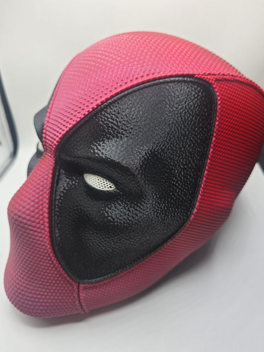 3D Printed Deadpool Mask | Wearable & Display Cosplay Helmet | Custom Colors