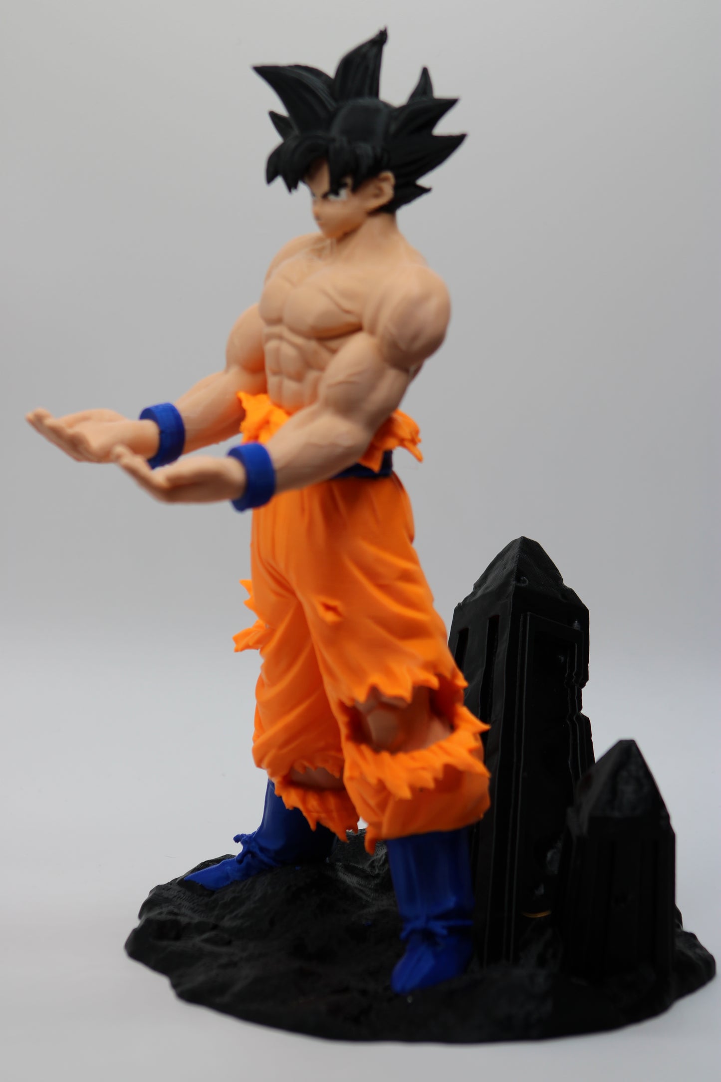Goku Controller Holder | Dragon Ball Z 3D Printed Controller Stand | PS5 Xbox Nintendo PC | DBZ Gaming Setup | Anime Gamer Gift