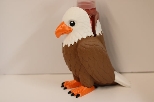 Bald Eagle Bath & Body Works Soap Holder – 3D Printed Patriotic Bottle Cozy