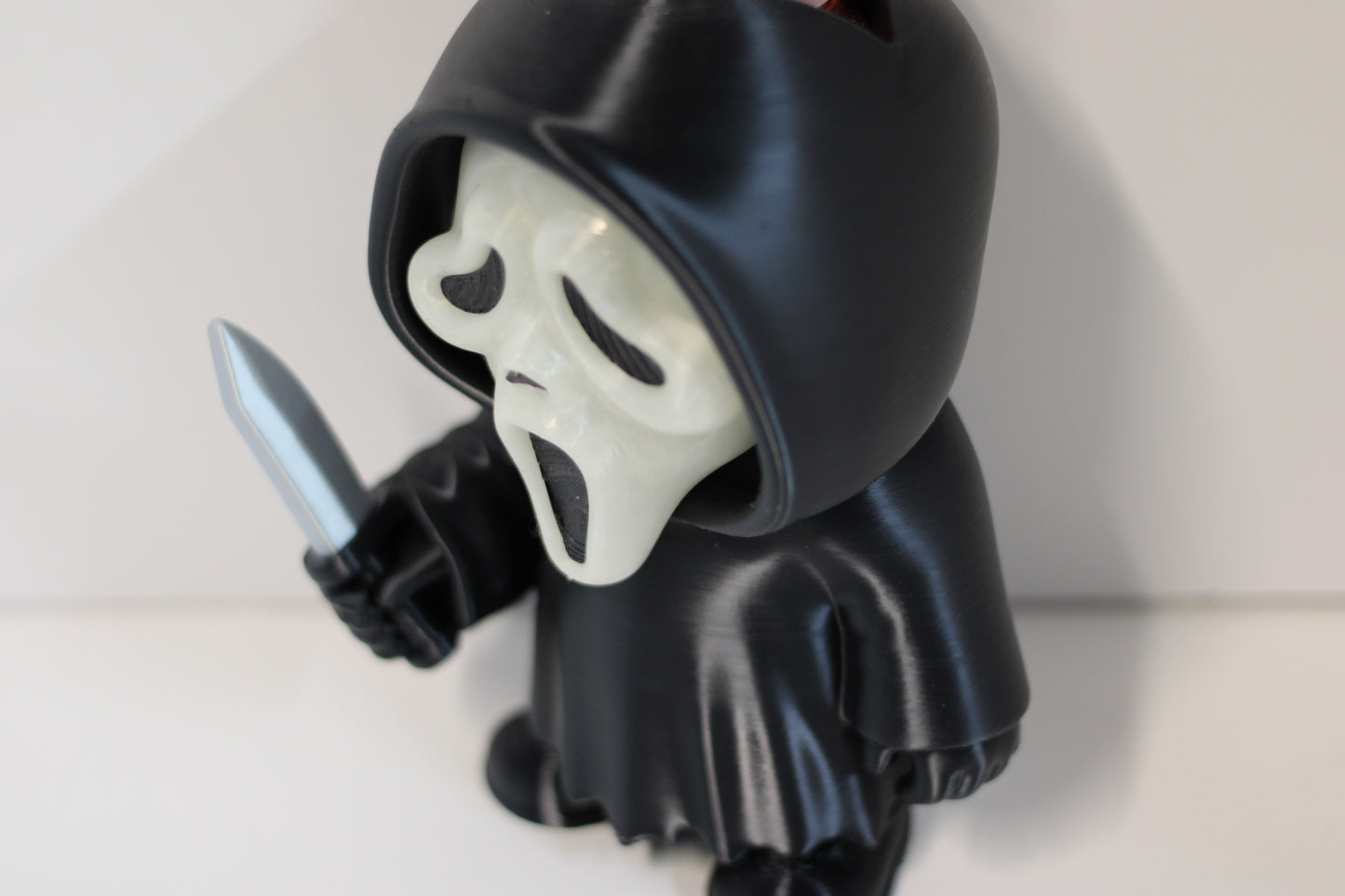 Ghostface Bath & Body Works Soap Holder – Glow-in-the-Dark 3D Printed Horror Bottle Cozy