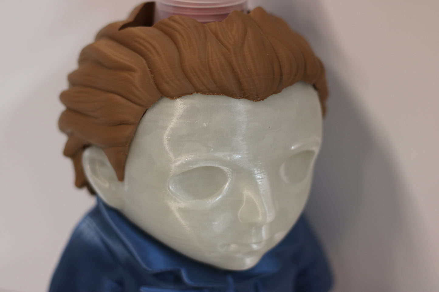 Michael Myers Bath & Body Works Soap Holder – Glow-in-the-Dark 3D Printed Horror Bottle Cozy