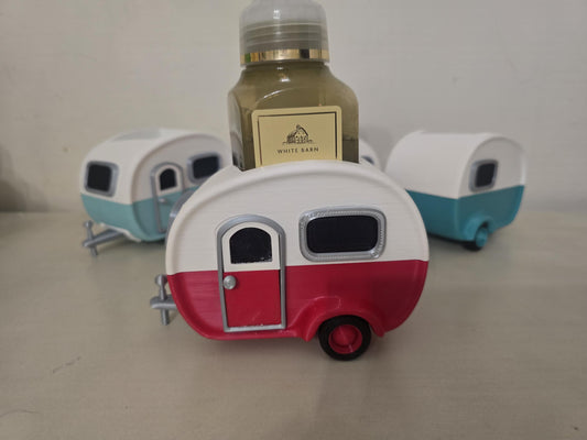 Bath and Body Works Soap Holder | Airstream Trailer Soap Dispenser Stand | 3D Printed BBW 8 oz Pump Holder + FREE Soap Included | Retro Camper