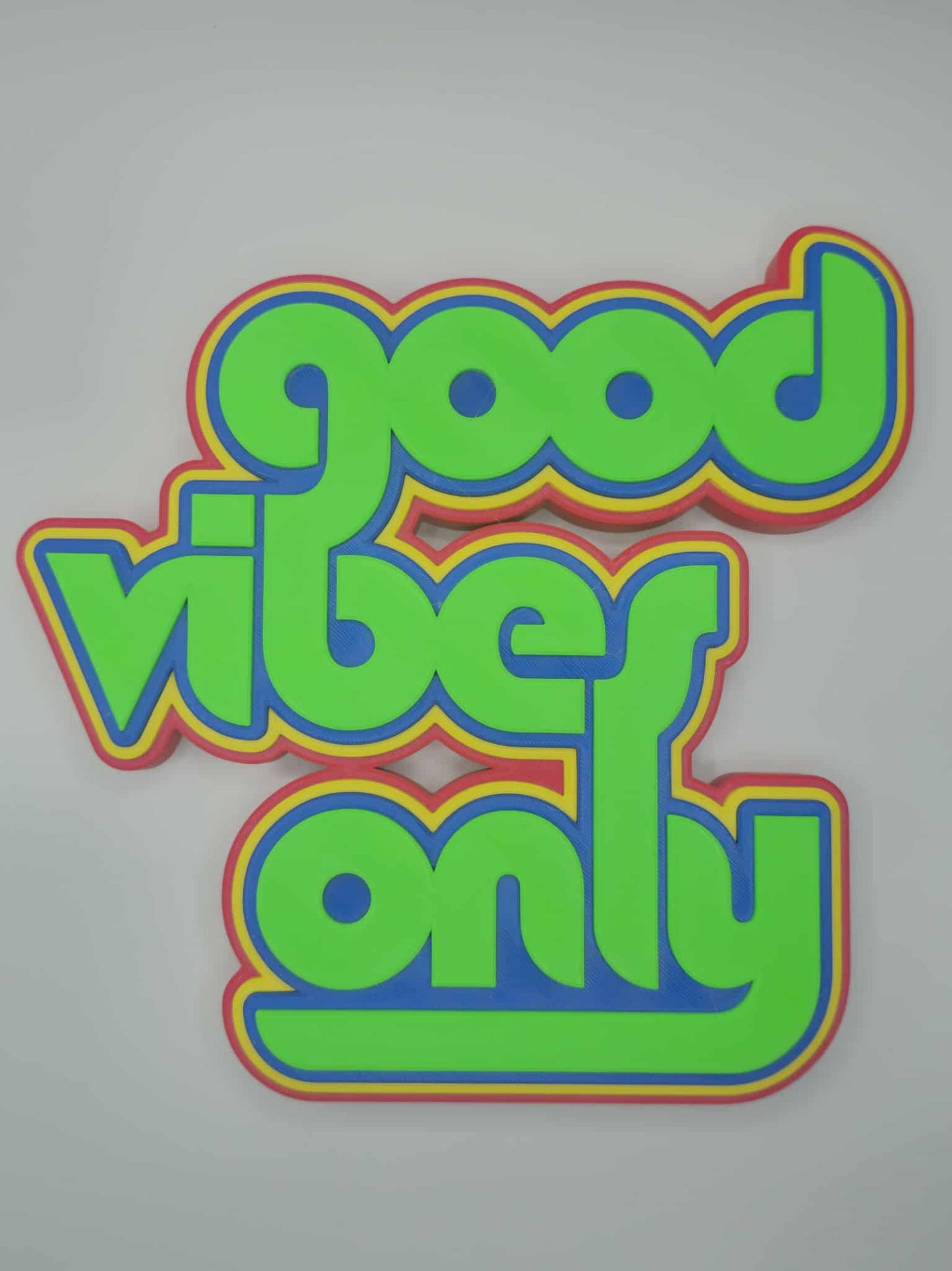Good Vibes Sign Decor