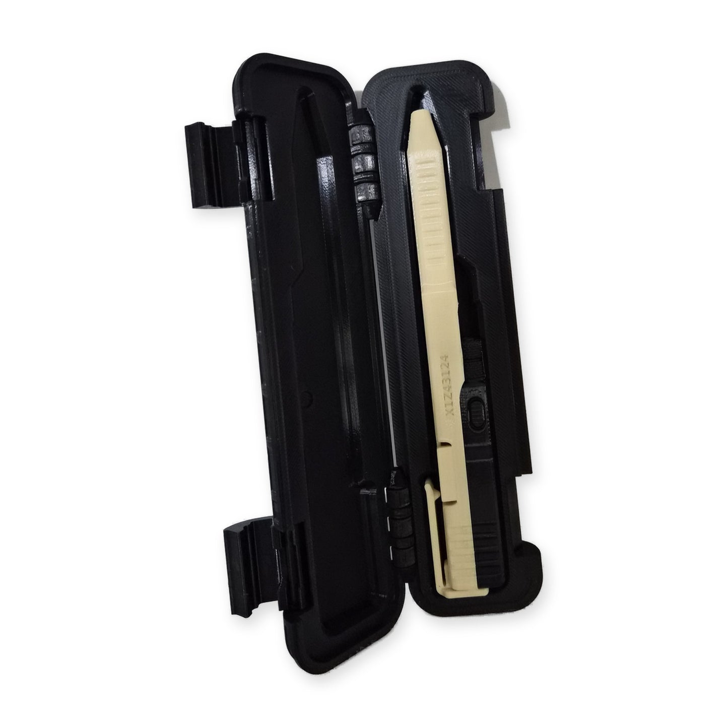 Tactical EDC Snap Case with Mini Pen — Rugged Clamshell Carry Box