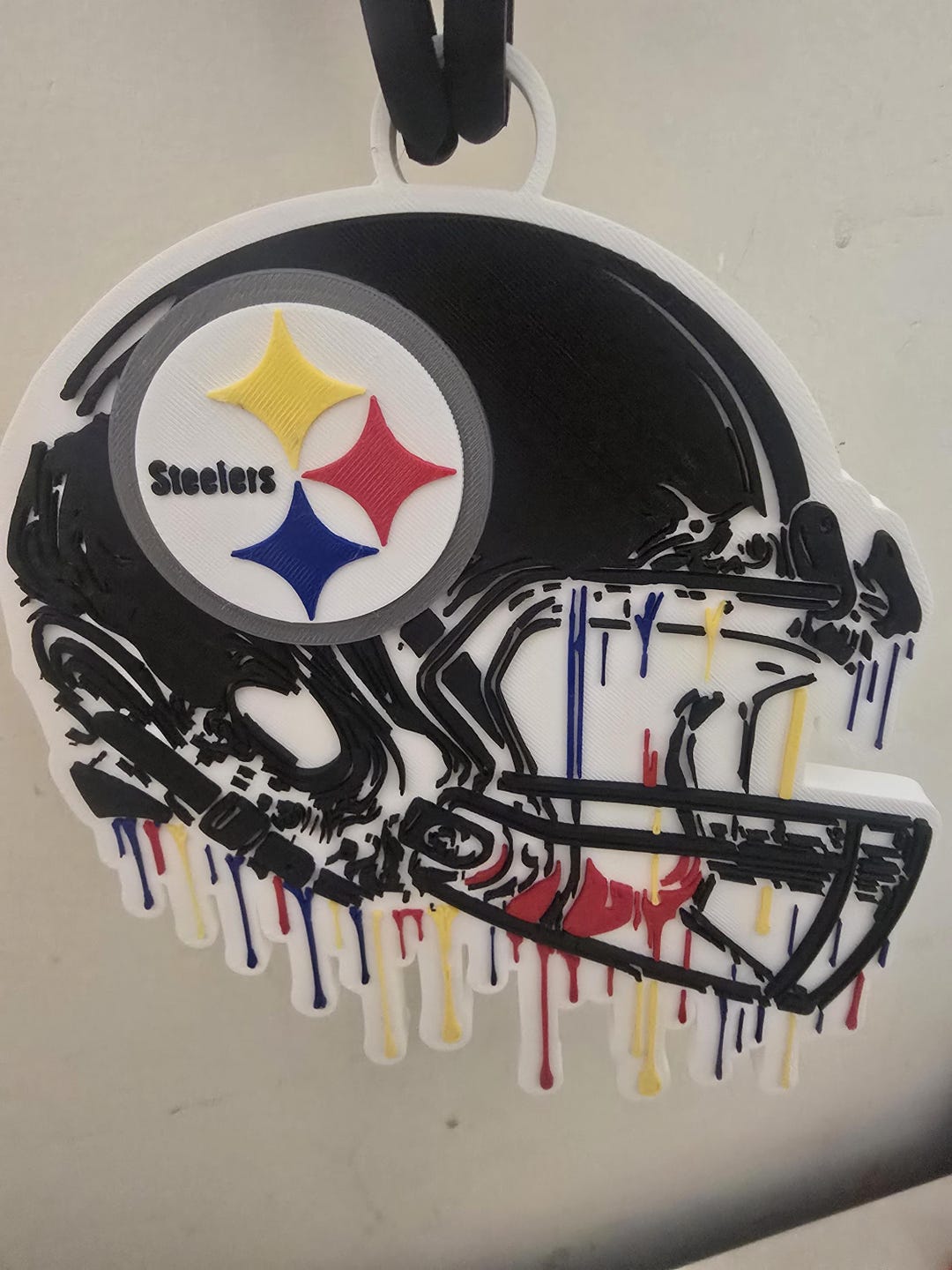Football hype chain helmet pendant