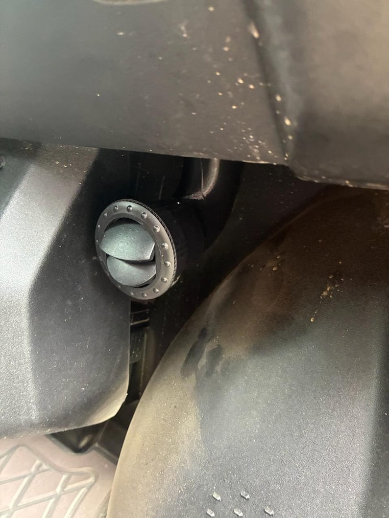 Vent redirector mounted over the factory dash vent