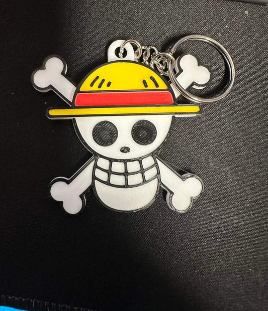 3D printed anime keychain