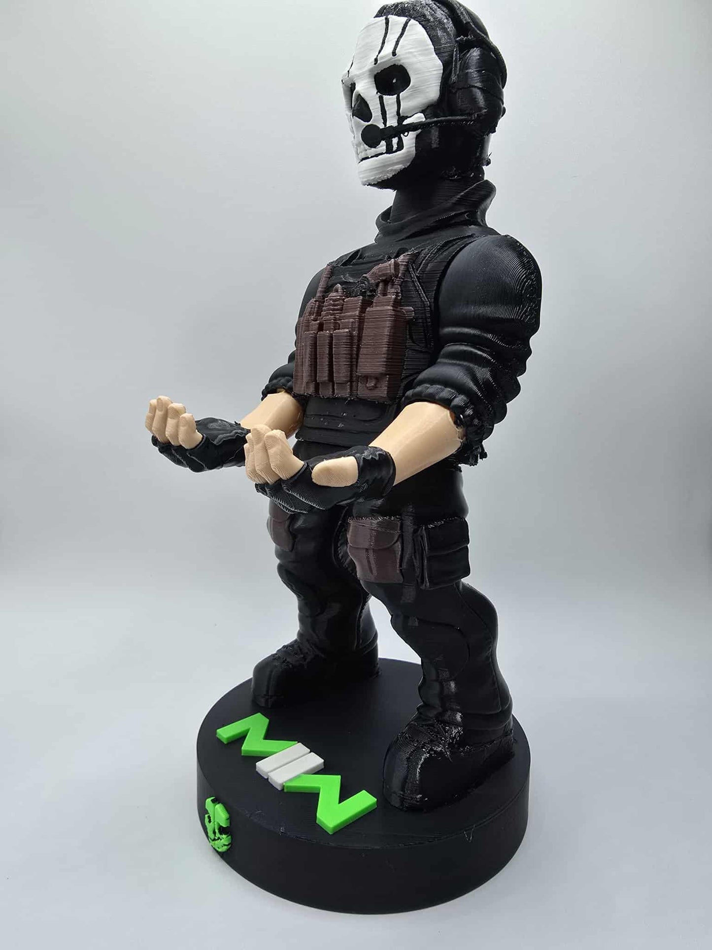 Side view of the soldier controller stand