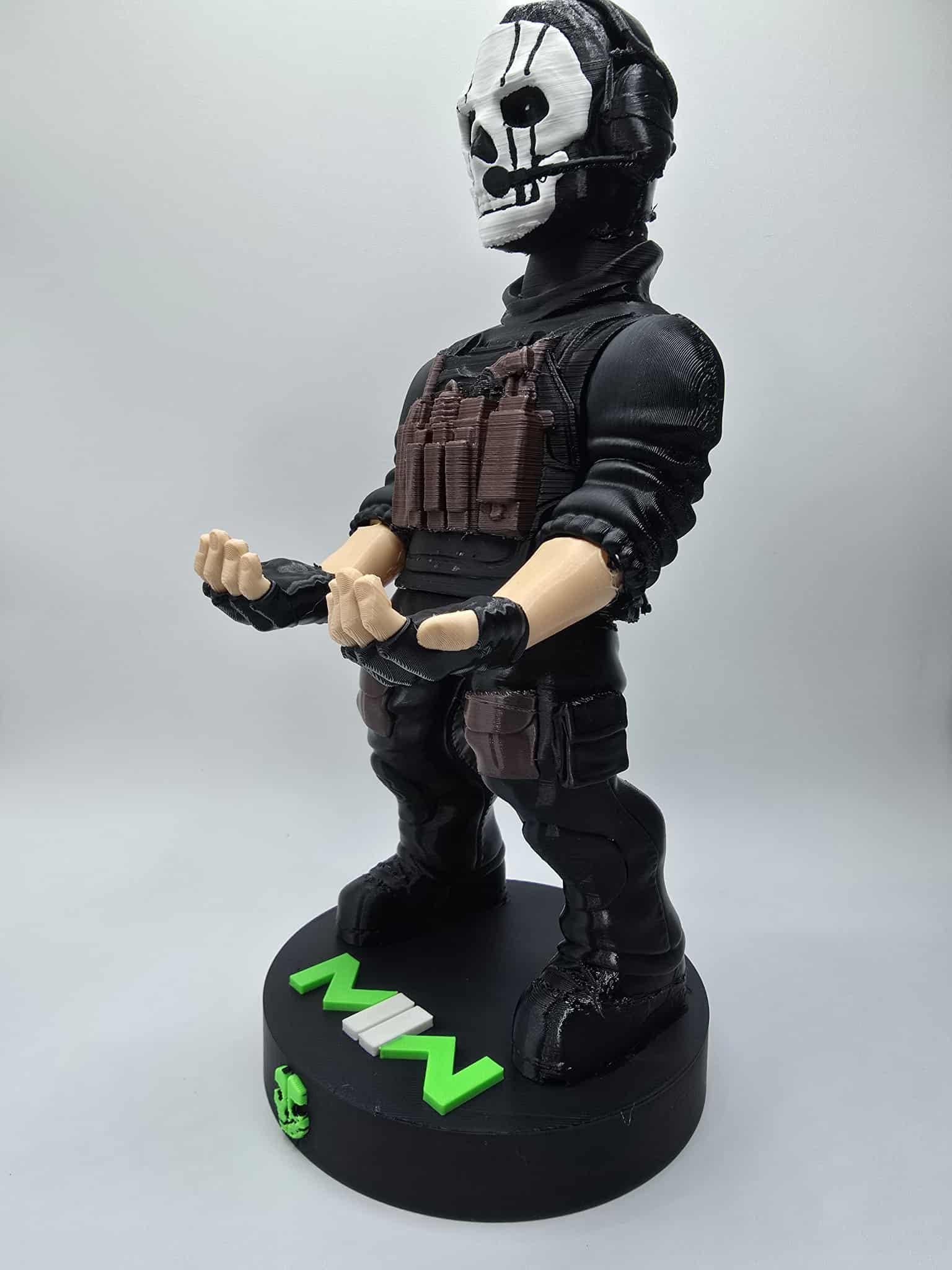 Side view of the soldier controller stand