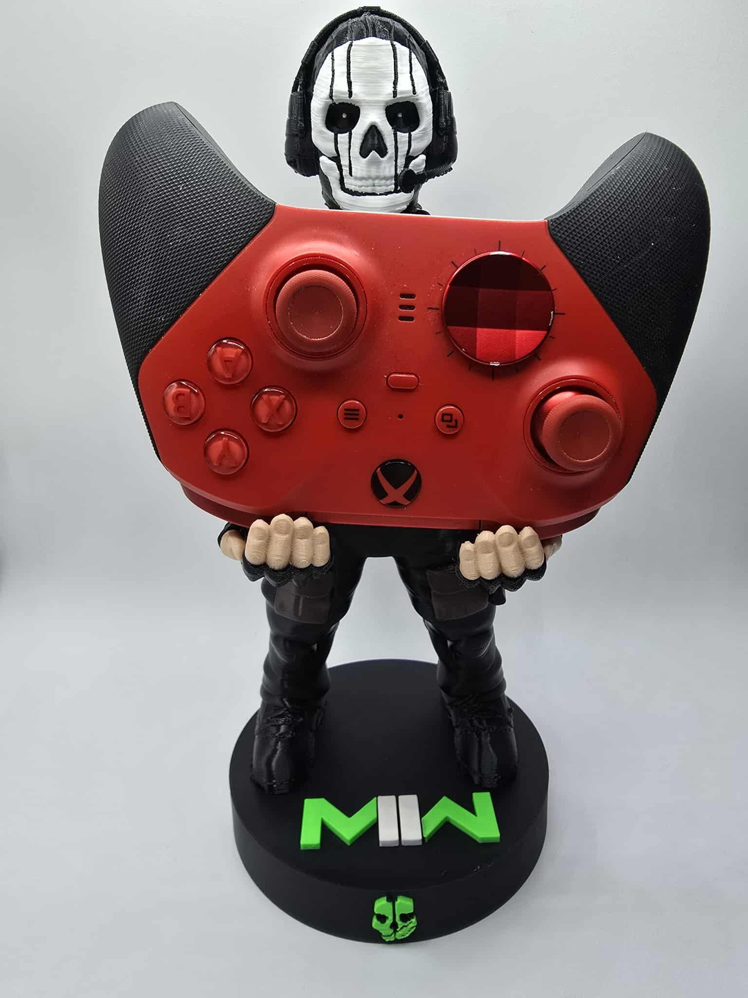 Controller stand on a gaming desk