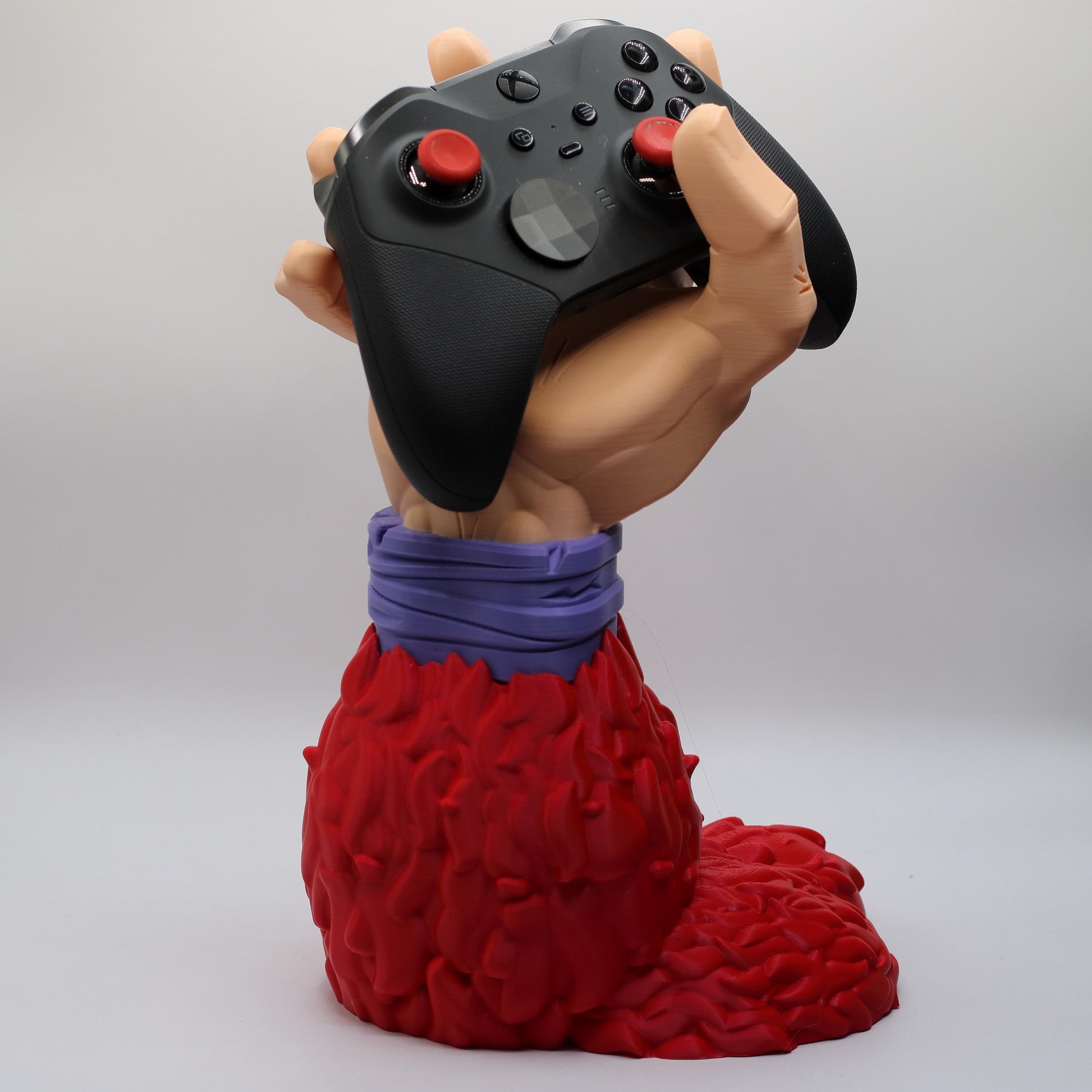 Orange gi fist controller stand