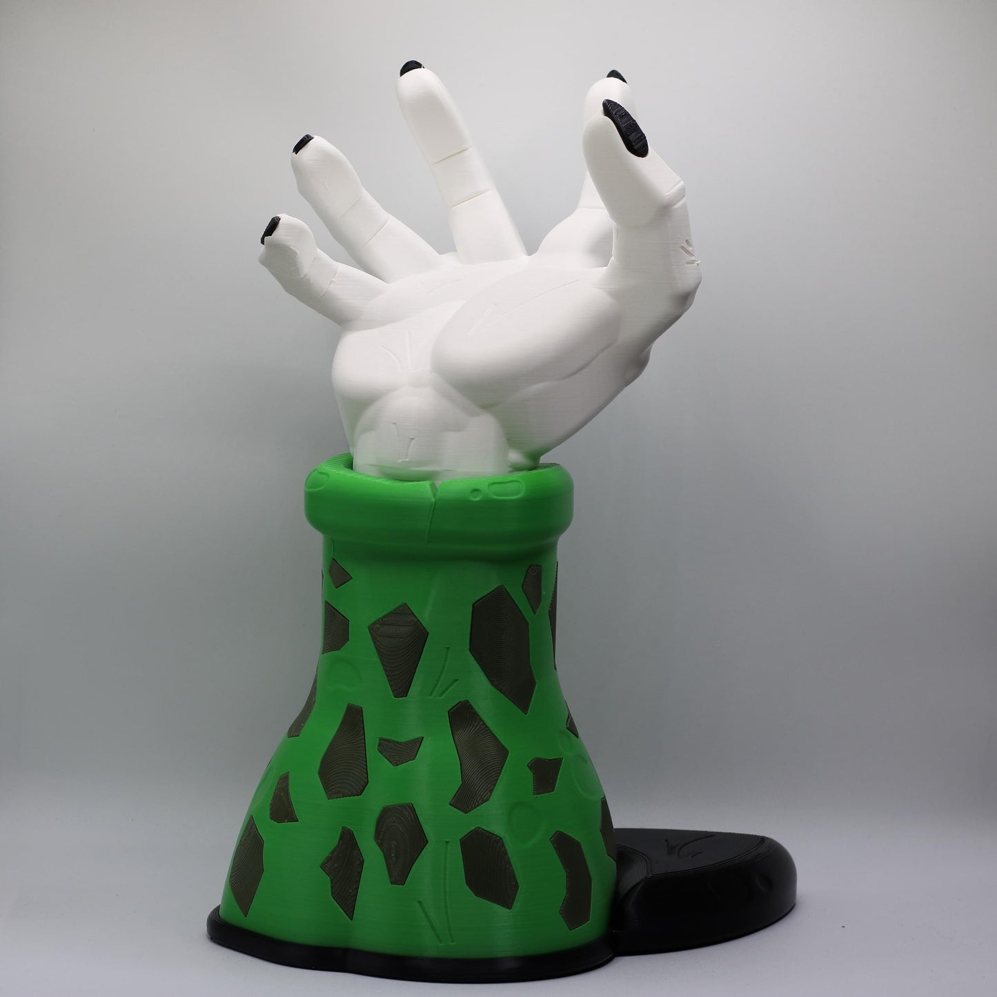 Controller stand styles shown together