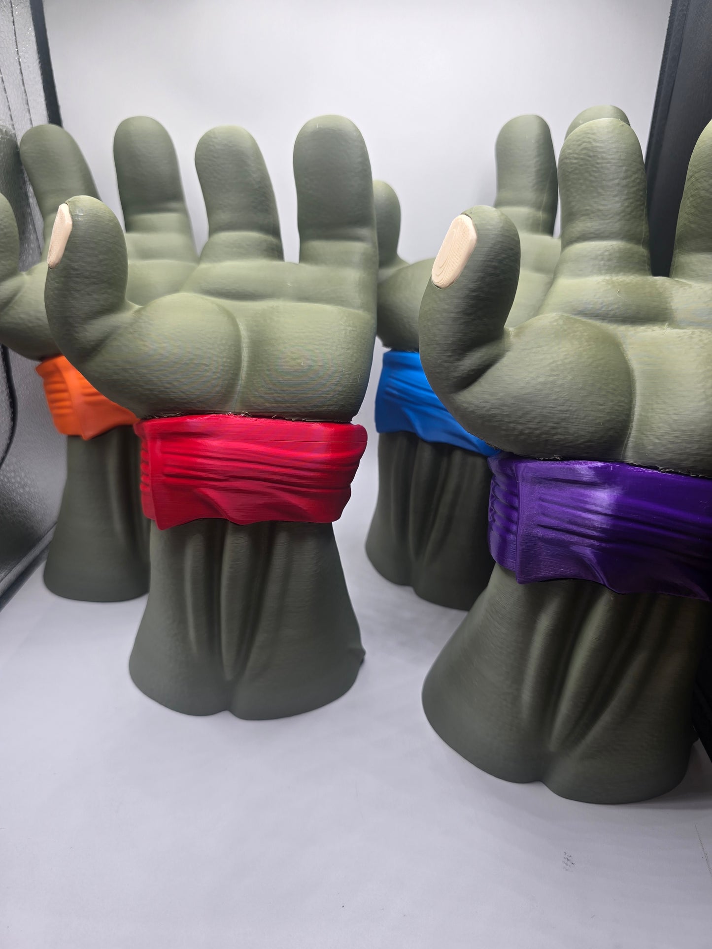 3D Printed TMNT Controller Holder — Teenage Mutant Ninja Turtles Hand