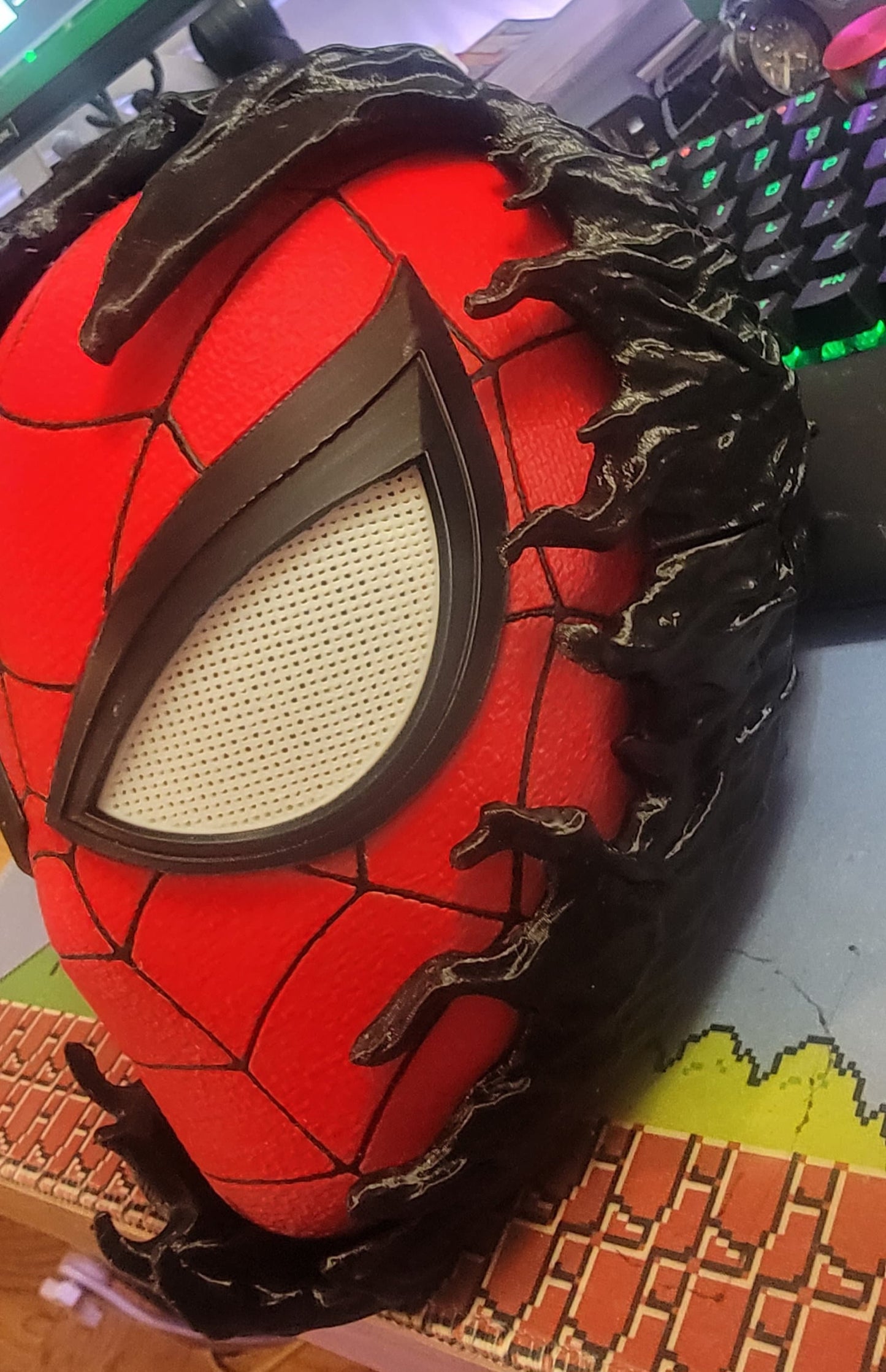 3d Printed Spiderman Helmet