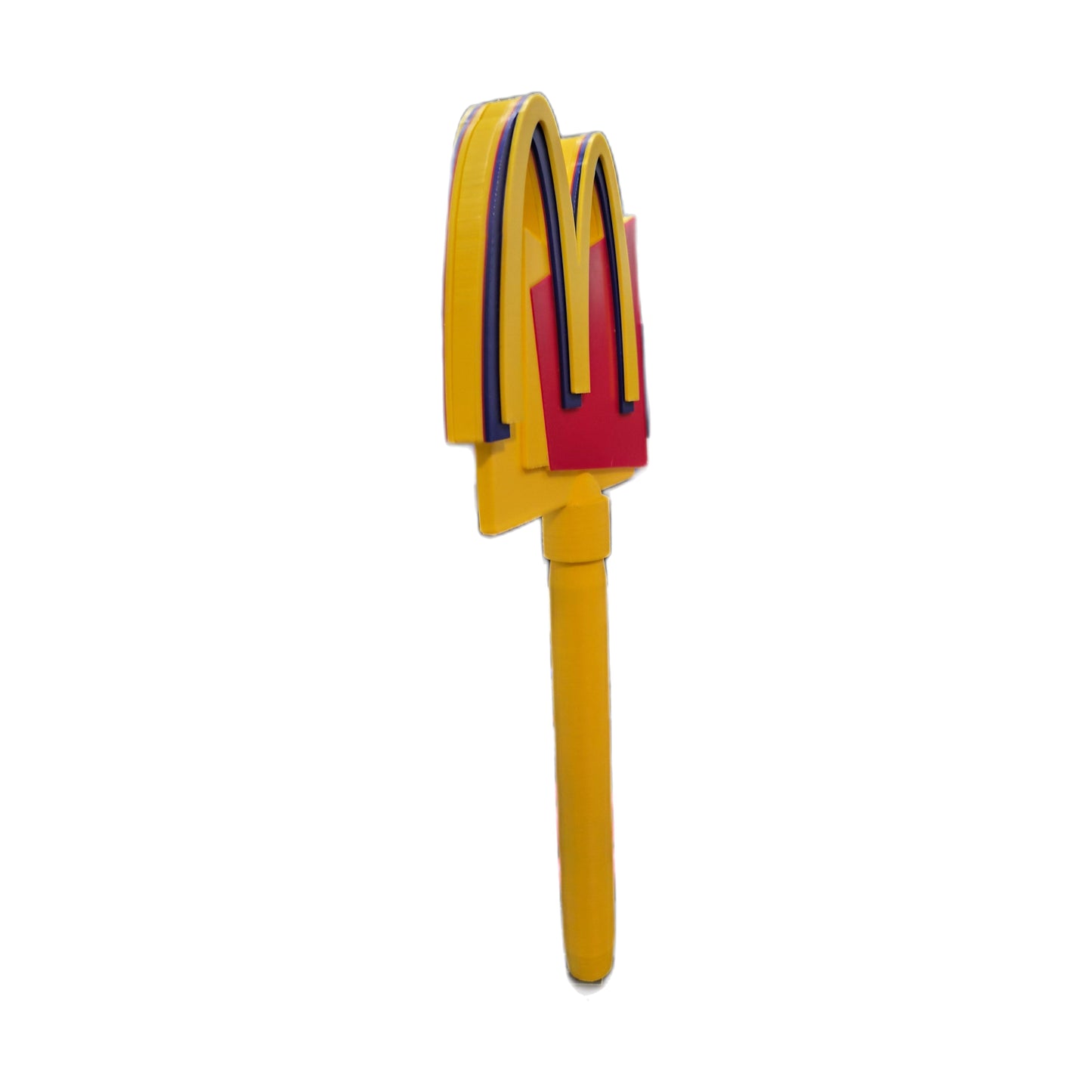 Golden Arches tap to pay wand, side view
